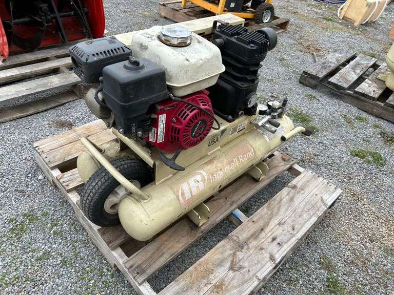Ingersoll Tand Gas Powered Air Compressor Ek Auctioneers Llc