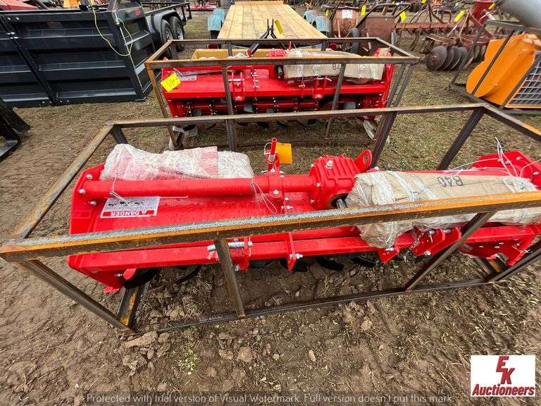 UNUSED MOWER KING SKIDSTEER TILLER EK Auctioneers LLC