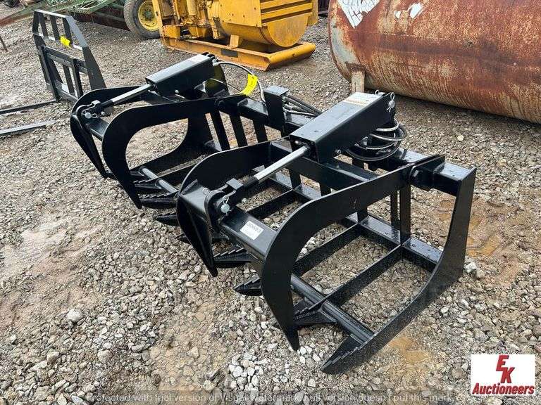 72" SKID STEER QUICK ATTACH GRAPPLE EK Auctioneers LLC