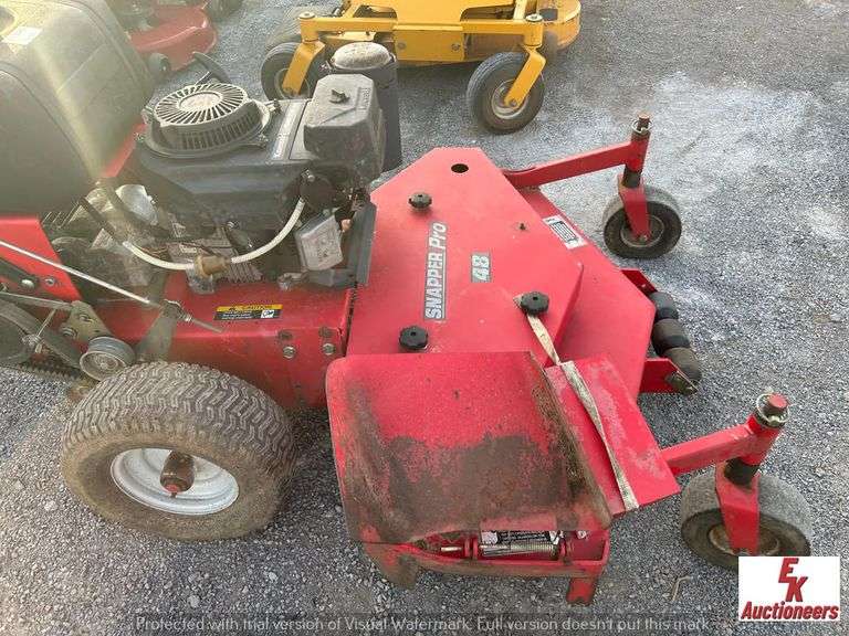 SNAPPER PRO 48" WALK BEHIND MOWER EK Auctioneers LLC
