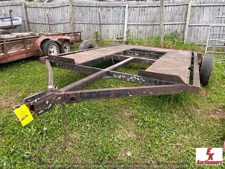 12' +3' DOVETAIL TRAILER EK Auctioneers LLC