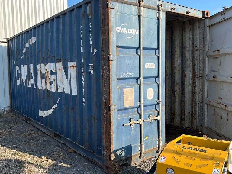 USED 20' SHIPPING CONTAINER EK Auctioneers LLC