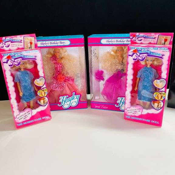 Mommy-to-be, Hayley Barbie-knock-off dolls - Elkader Auction House