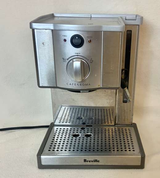 Breville Cafe Roma Expresso Maker Estate Rescue Queens