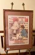 Large Framed & Matted Children Print