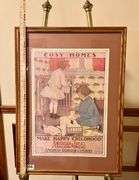 Large Framed & Matted Children Print