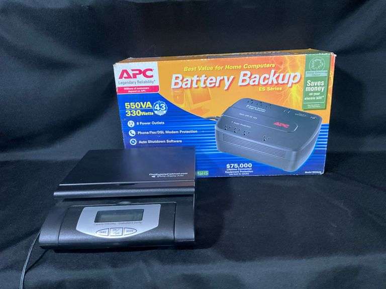 APC Battery Backup & shipping Scales Estate Rescue Queens