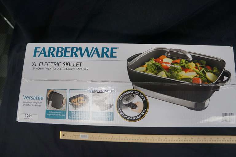 Farberware XL Electric Skillet *New In Box Estate Details