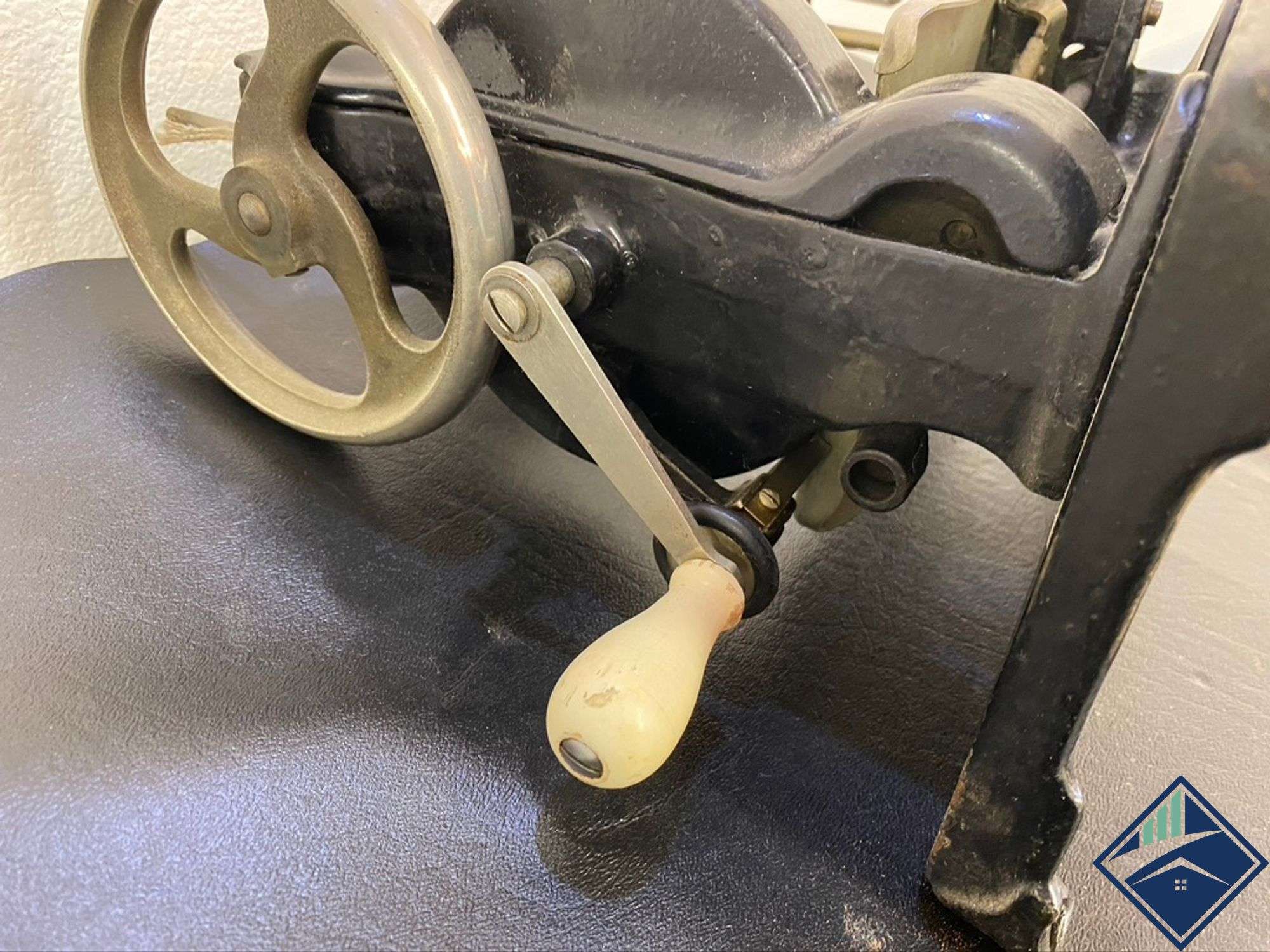 Antique Newhome 1912 Hand Needle Midget Sewing Machine - Estate