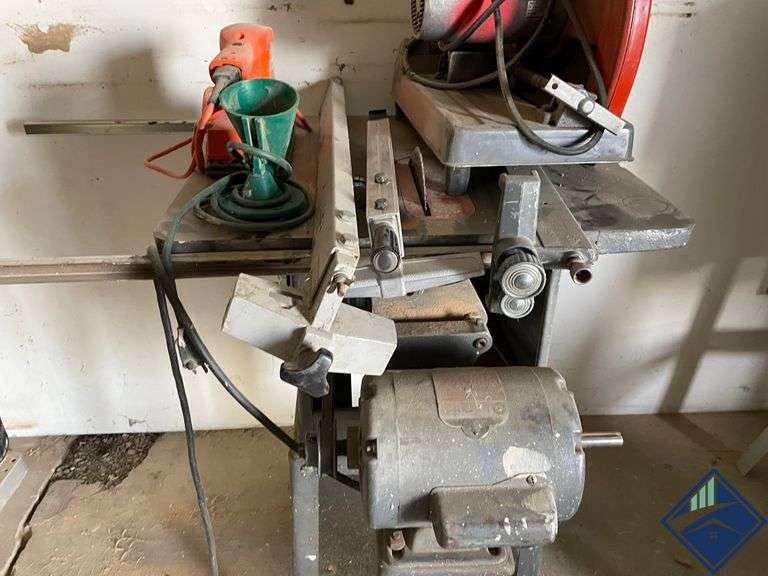 Black & Decker Orbital Finishing Sander, Makita Miter Saw, Table Saw