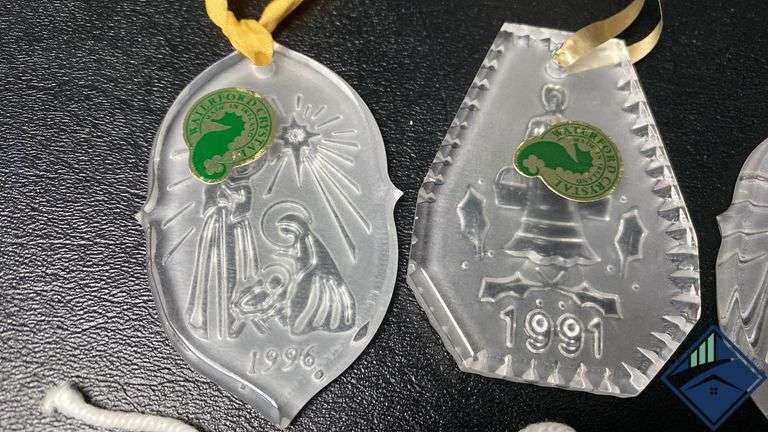 Waterford crystal christmas ornaments