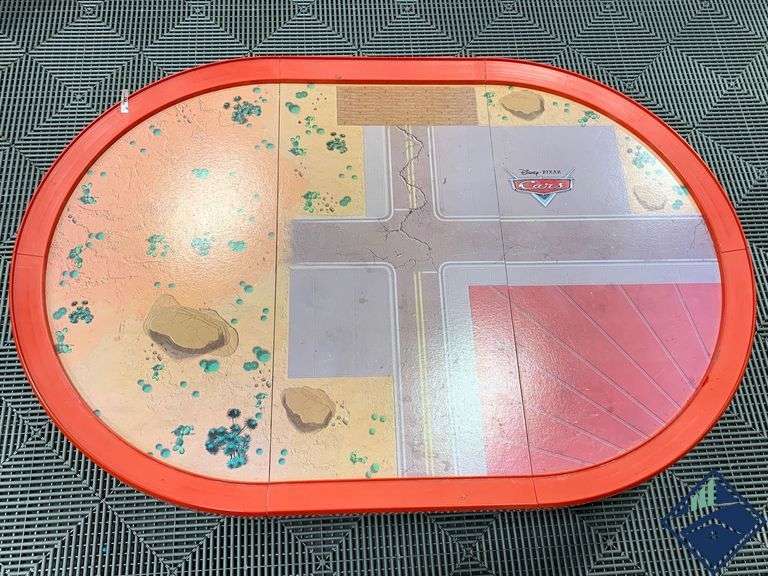Cars Train Table with Accessories Estate Details
