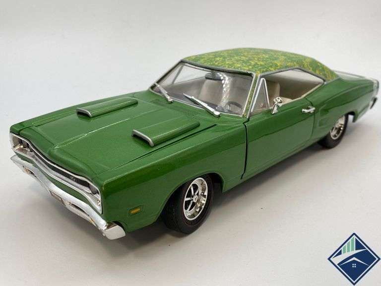 Ertl 1/18 1969 Dodge Charger Daytona – Diecast Jaune, Collection