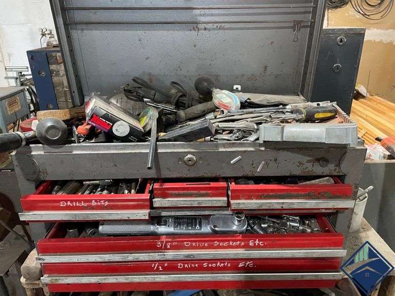 Toolbox Filled With Misc. Tools Estate Details