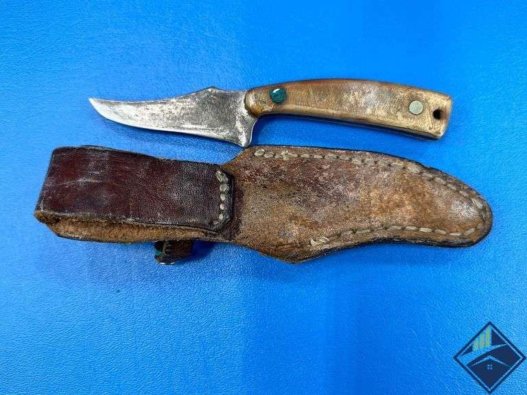 NRA Stone River Pocket Knife & Old Timer Knife in Sheath Estate Details
