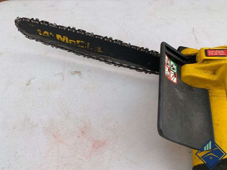 McCulloch Chain Saw & Weed Eater Hedge Trimmer Estate Details
