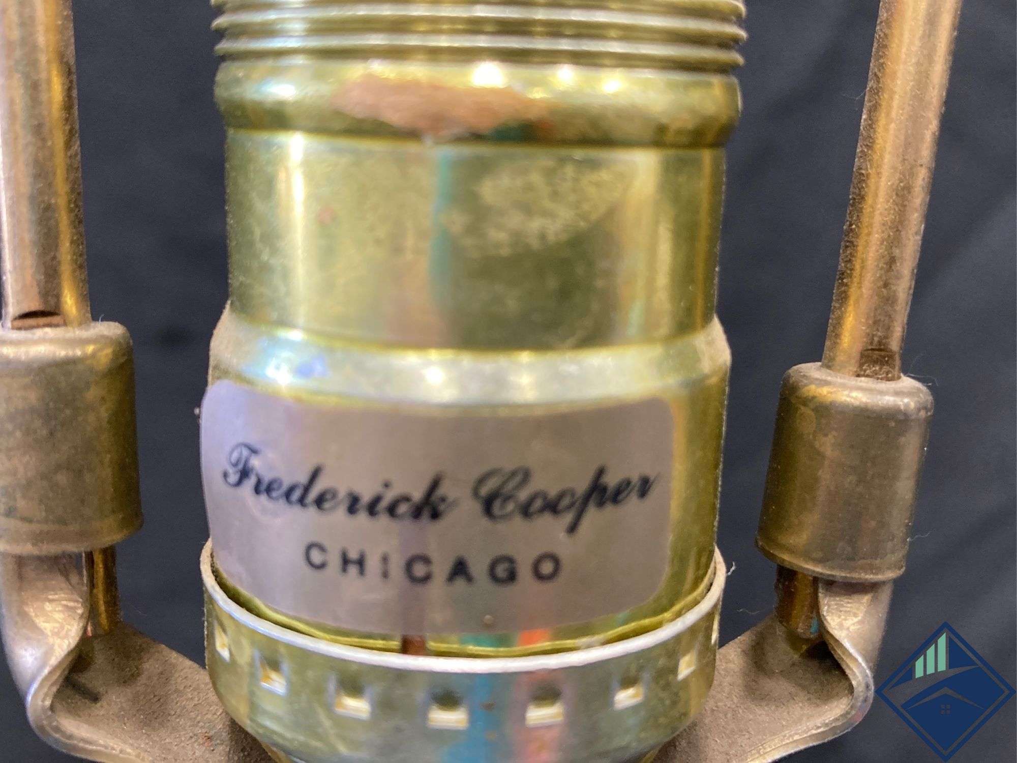 Vintage Frederick Cooper of Chicago Asian Lamp - Estate Details