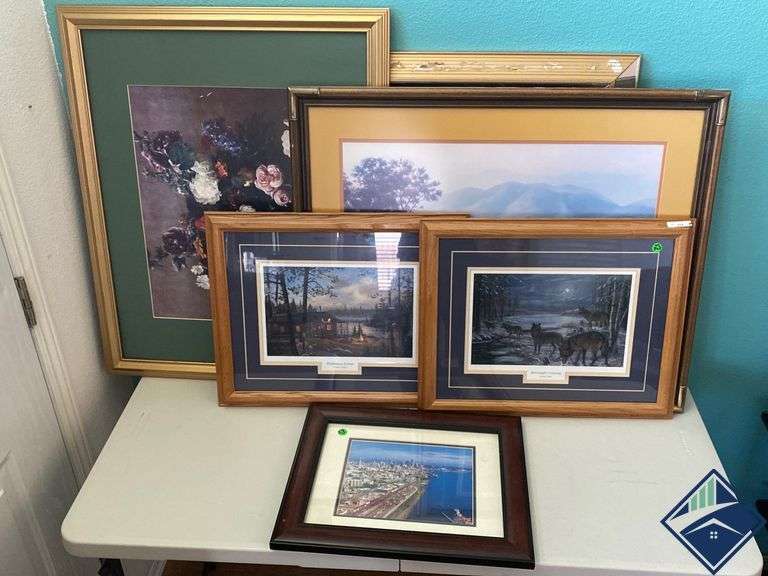 Assorted Pictures in Frames - Estate Details