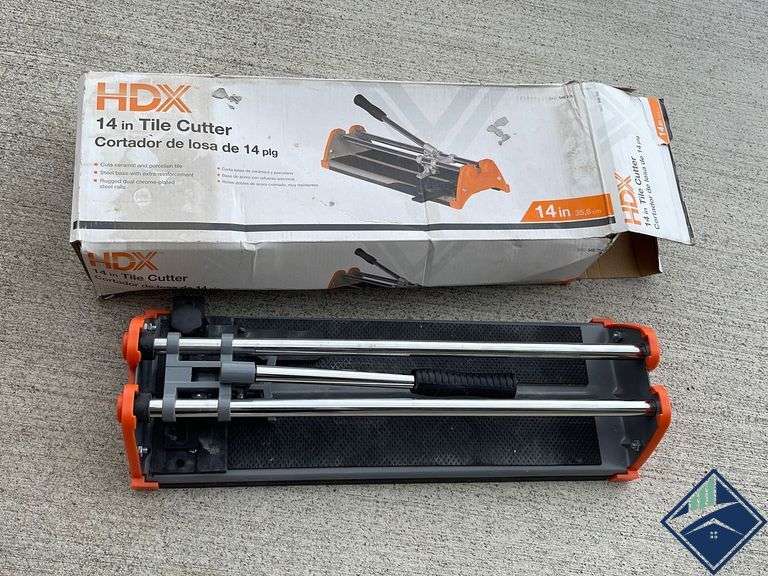 HDX 14" Tile Cutter Estate Details