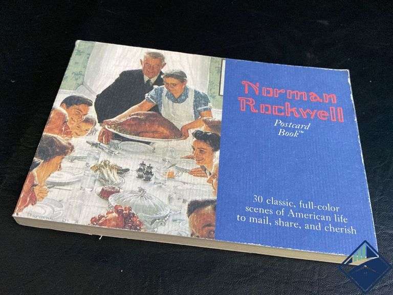 Norman Rockwell Postcard Book Estate Details