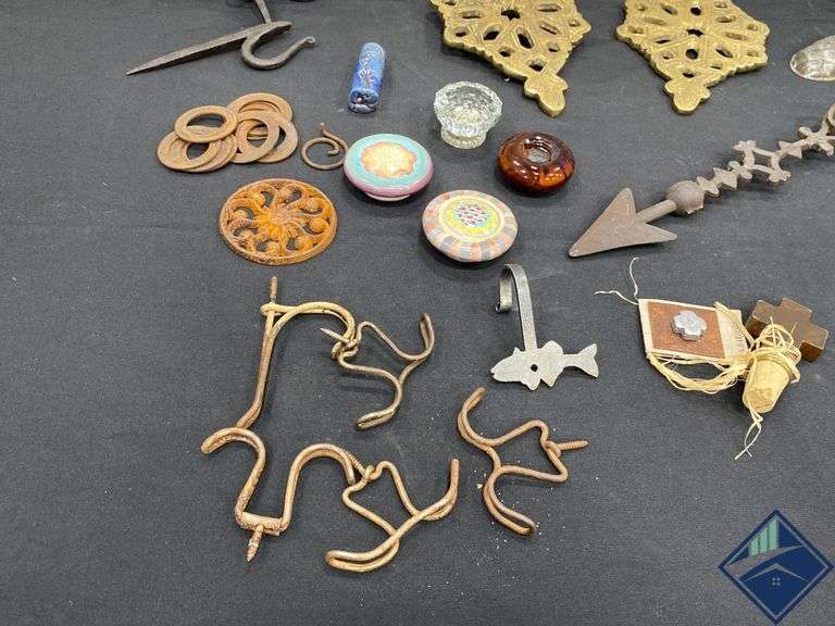 Assortment of Funky Drawer Handles & More Estate Details