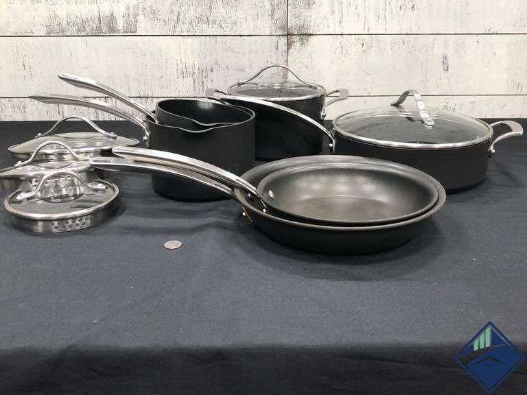 Kirkland Signature HardAnodized Cookware (11 Piece Set) *Like New