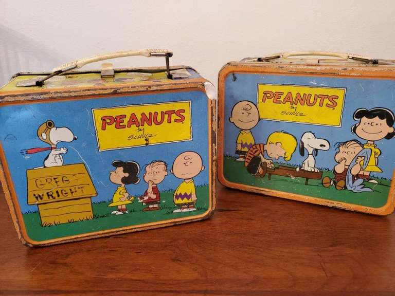 Vintage Peanuts Lunch Boxes Estate Sales RVA