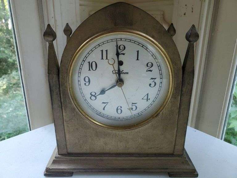 Warren Telechron c1920's Electric Clock Estate Sales RVA