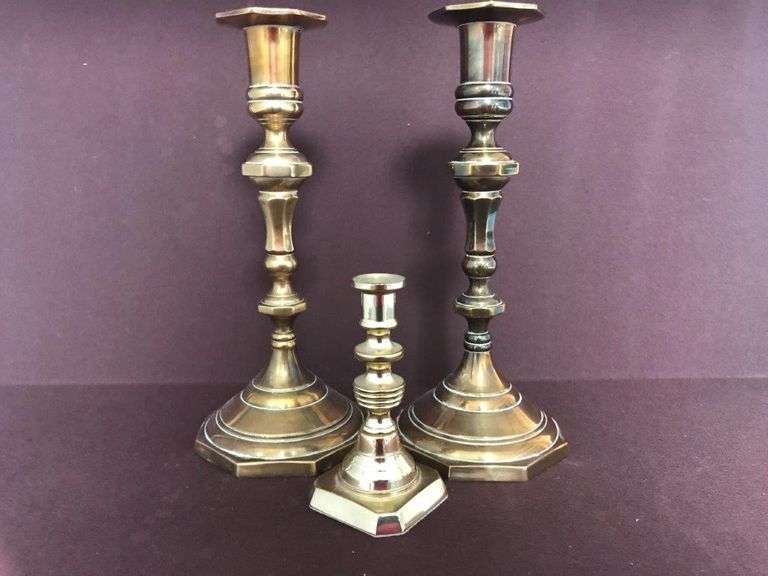 Brass Candlestick Holders Estate Sales RVA