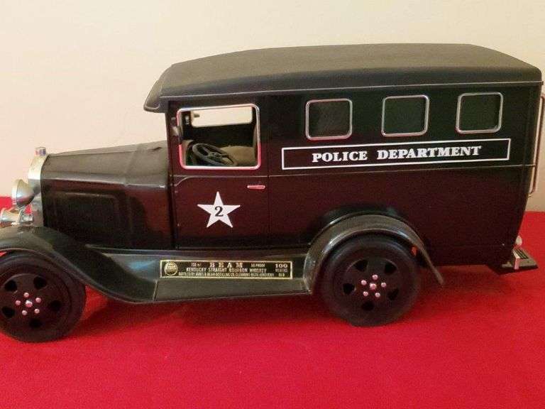 Jim Beam Police Paddy Wagon Decanter with Box (Lot 2 of 2) Estate Sales RVA