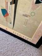 Oversized KANDINSKY Recriprocal Accords Wooden Wall Hanging