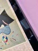 Oversized KANDINSKY Recriprocal Accords Wooden Wall Hanging