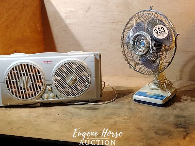 933 Electric Fan & Window Fan Eugene Horse Auction