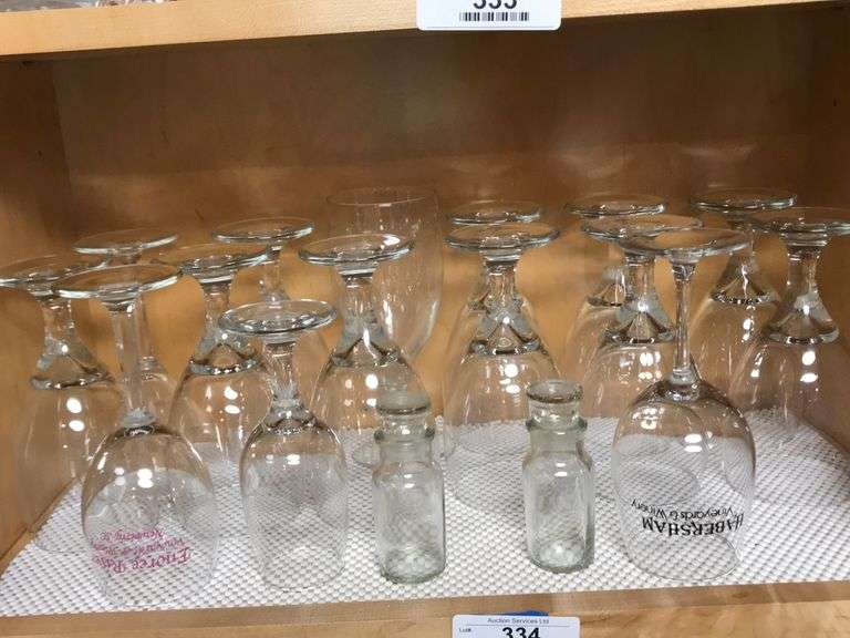 Wine glasses Auction Services LTD