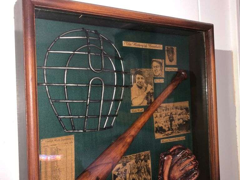 Framed sports memorabilia Auction Services LTD