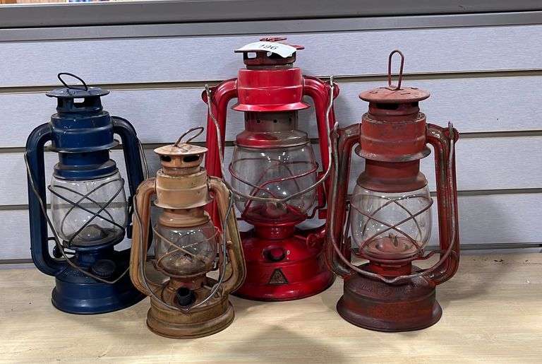Kerosene lanterns Auction Services LTD