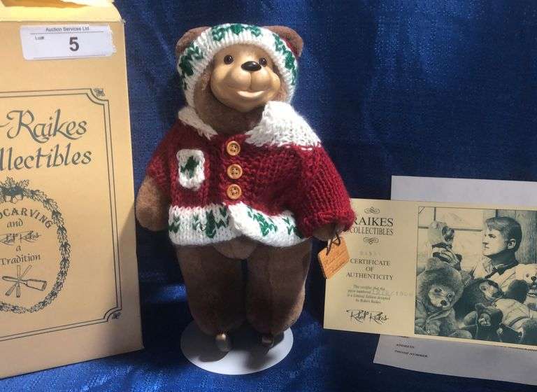 Robert Raikes Bear "Danny" Auction Services LTD