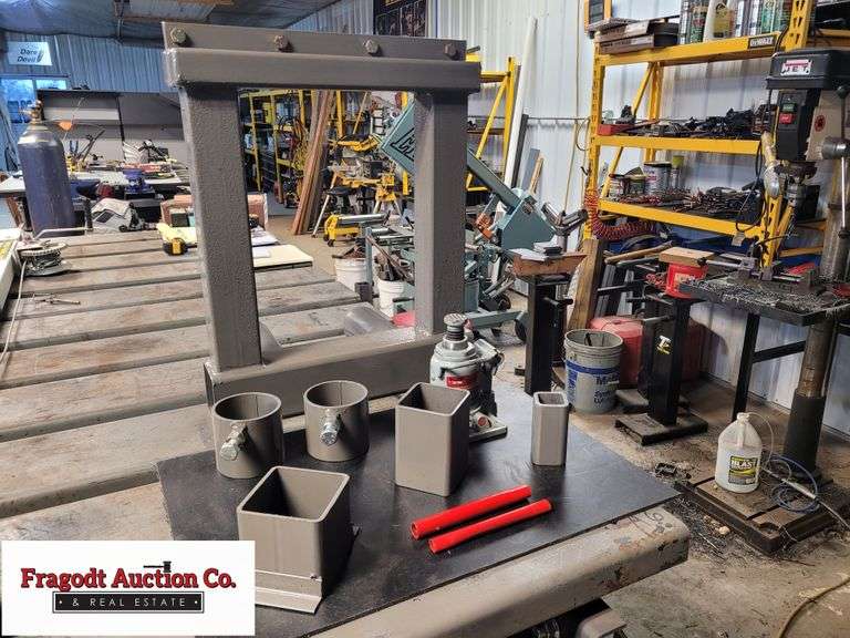Bench Mounted Press, 12 Ton Jack (Runnings), Comes with Mounting
