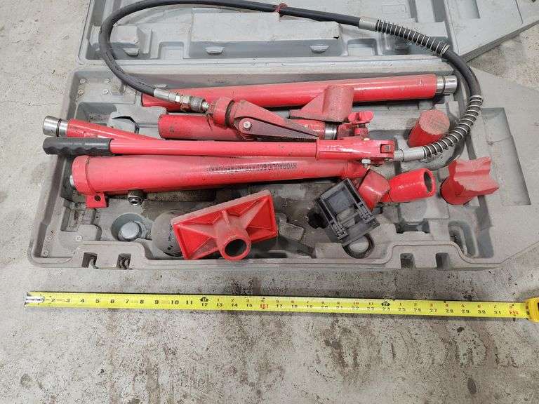 Hydraulic Body Frame Repair Kit Fragodt Auction and Real Estate LLC