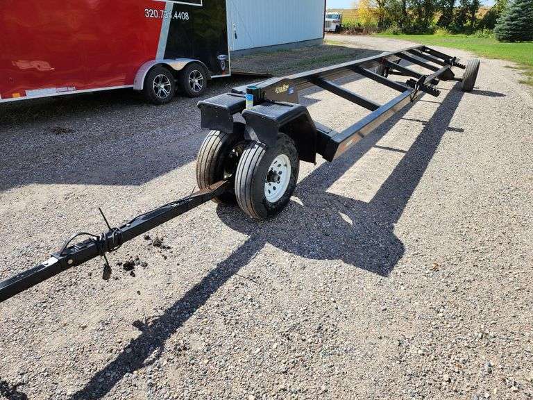 Stud King 32’ Header Trailer, Extendable Hitch, Rear Lights, Adjustable Brackets, 9.5L15 Tires