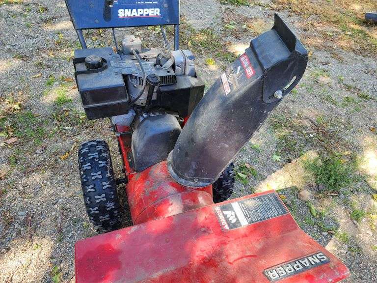 Snapper 826 Dual Stage Walk Behind Snowblower, Electric Start, Self