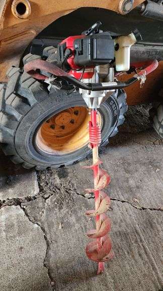 Earthquake Post Hole Digger, Model E43, 6” Auger, 43cc Viper Engine ...