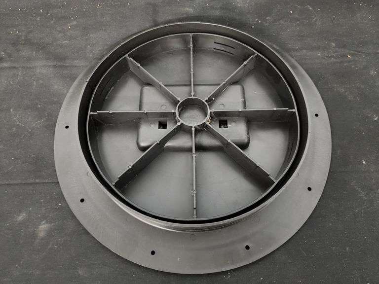 (4) Fish Hole Covers, New Fragodt Auction and Real Estate LLC