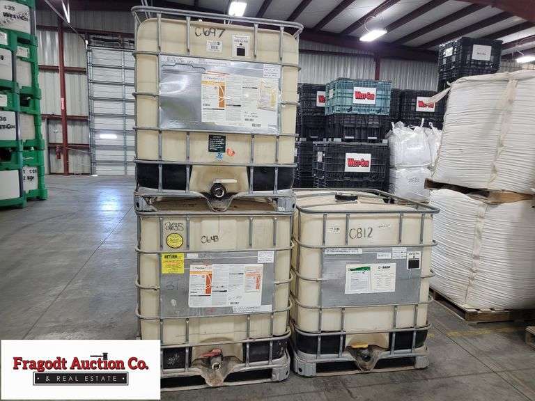 (3) 275 Gallon Cage Tanks, Buying All One Money Fragodt Auction and