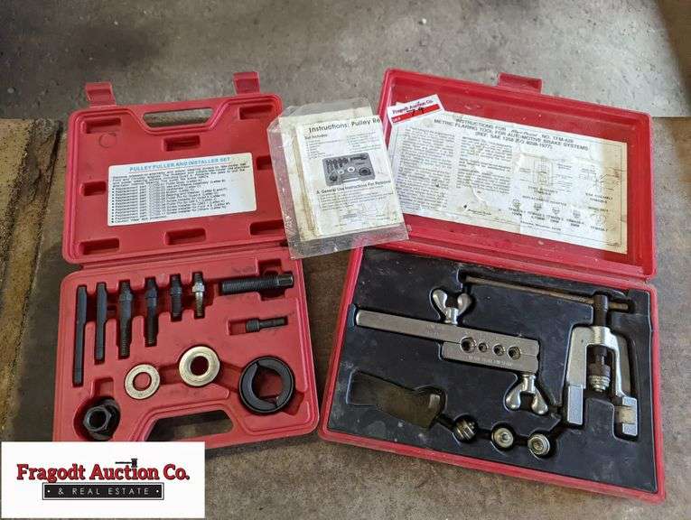 Pulley Puller and Installer Set, Metric Flaring Tool for Automotive