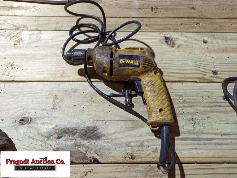 Dewalt Corded Hammer Drill Fragodt Auction and Real Estate LLC