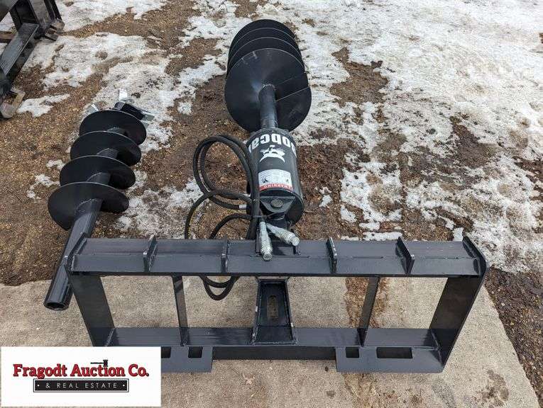 *NEW* Bobcat Model JCT25 Post Hole Digger, Flat Couplers Included with