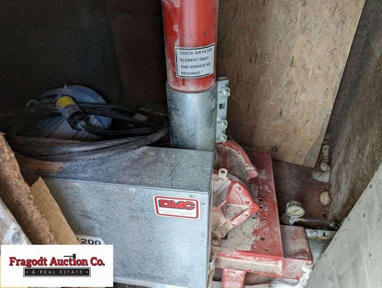 DMC Trans-Fer 1200 Blower, 20hp, 3 Phase Motor, 5” Piping, Kept Inside ...