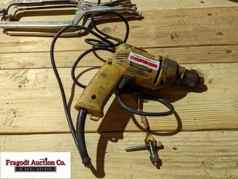 Dewalt Corded Hammer Drill Fragodt Auction and Real Estate LLC