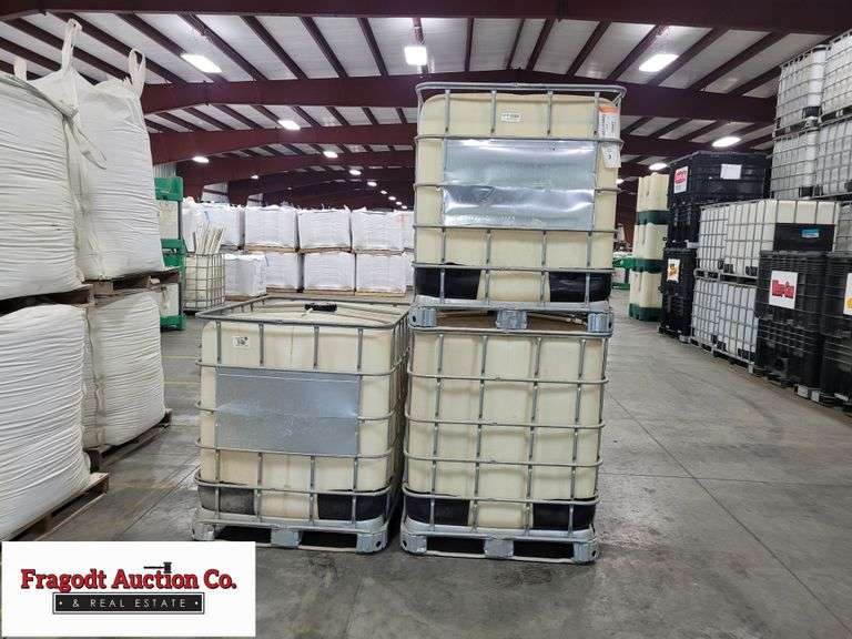 (3) 275 Gallon Cage Tanks, Buying All One Money Fragodt Auction and